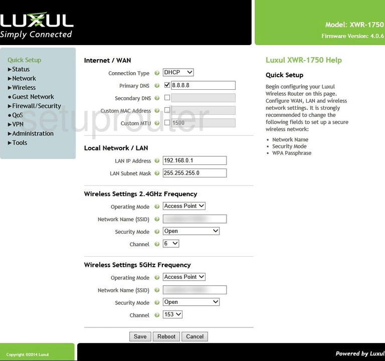 router setup