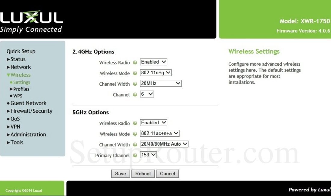Luxul Xwr 1750 Owner's Manual