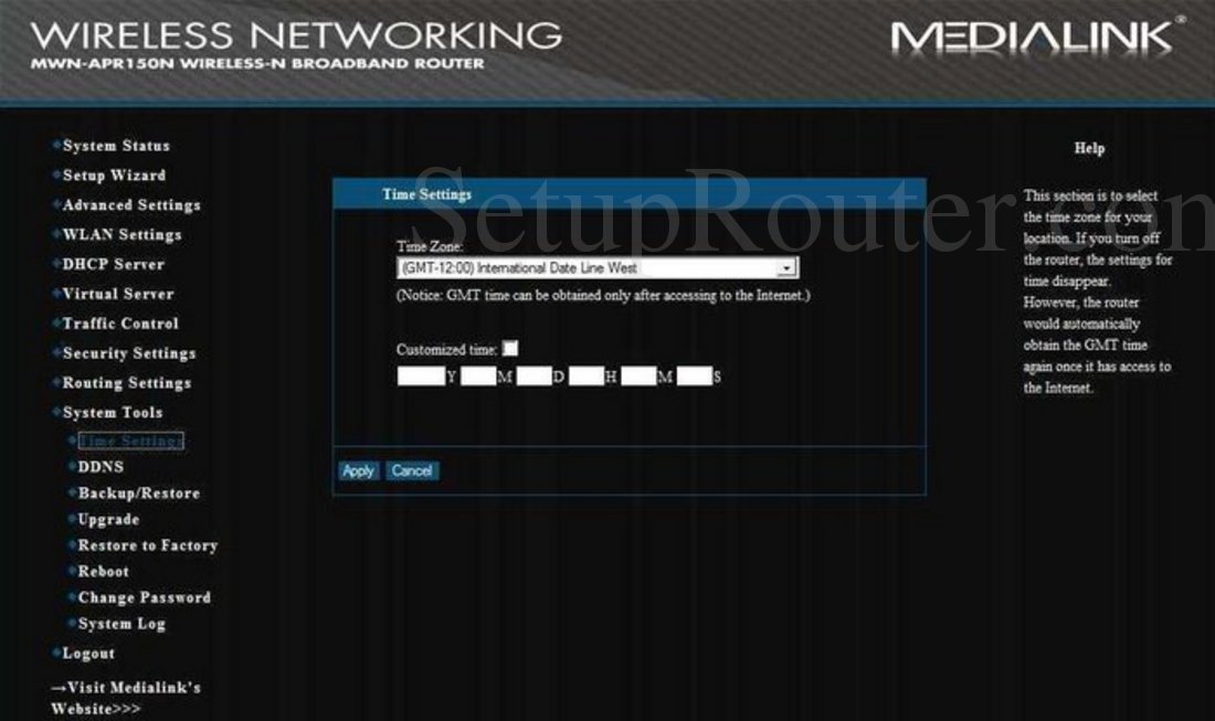 find my router ip medialink wapr150n
