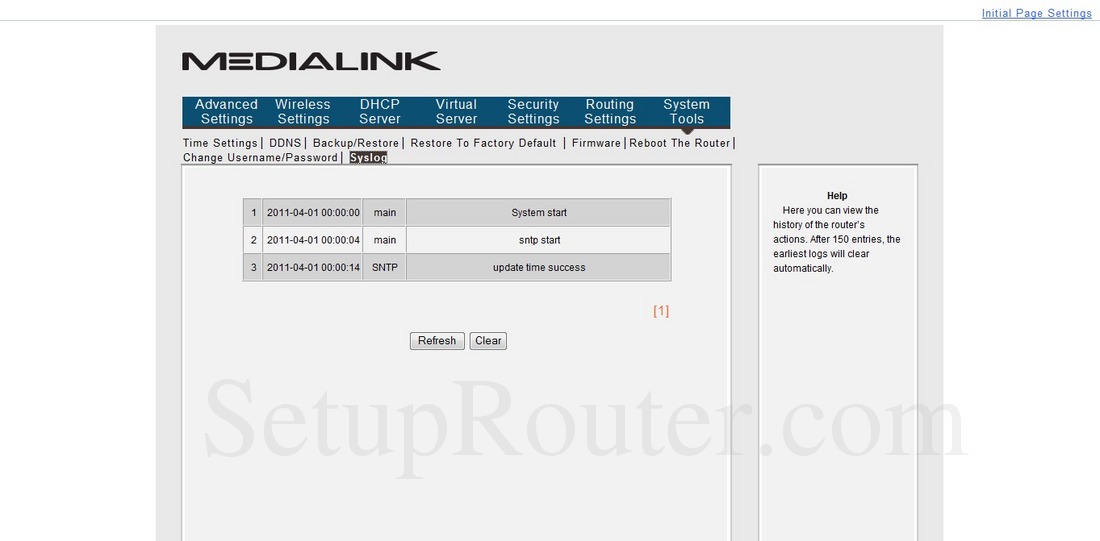 medialink ip address router