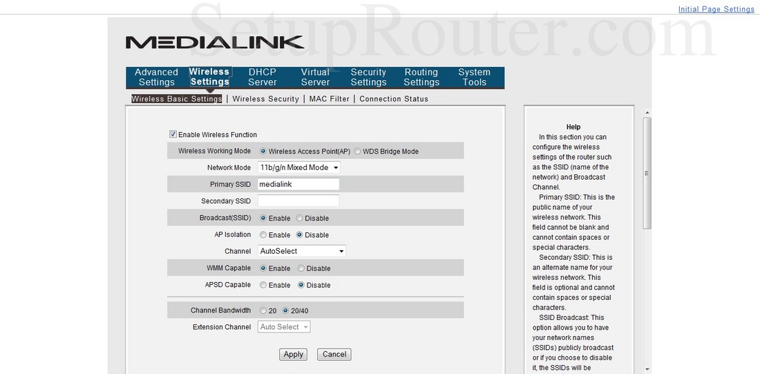 medialink wireless n broadband router mwn wapr150n