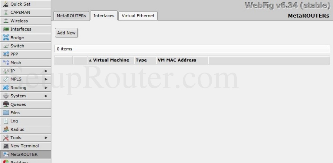 mikrotik routeros openflow support