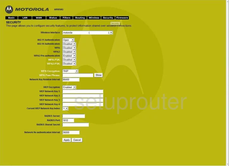 router security