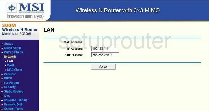 router setup