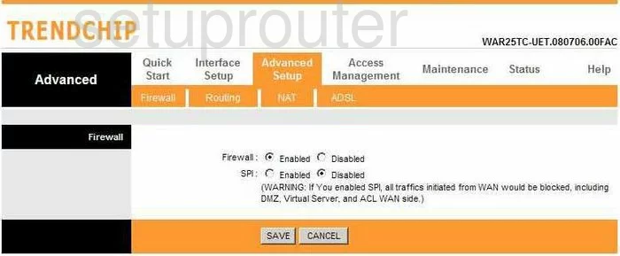 router firewall security