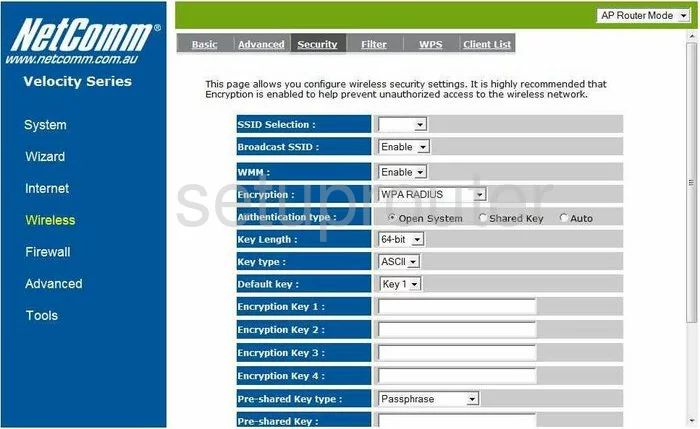 router wifi security wireless