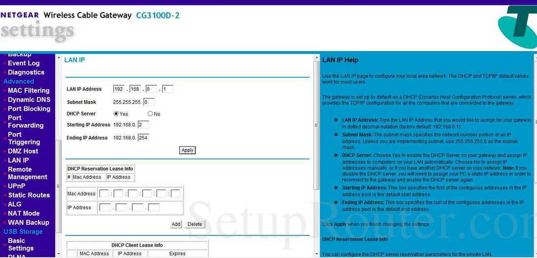how to change router mac address netgear