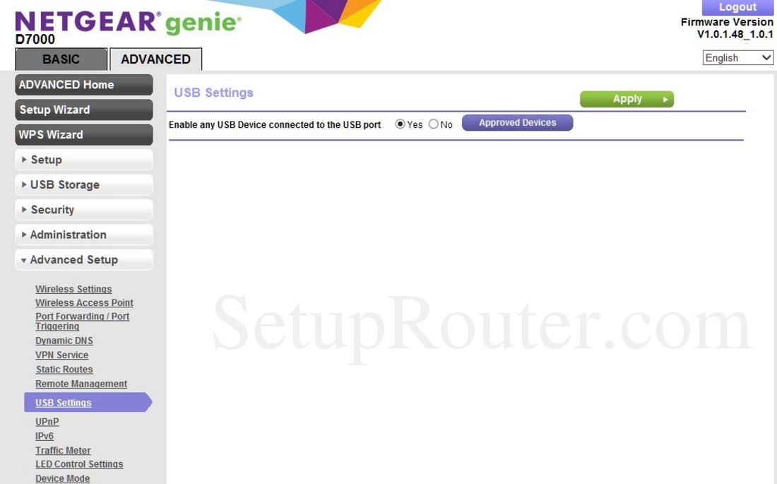 netgear readycloud how to setup usb