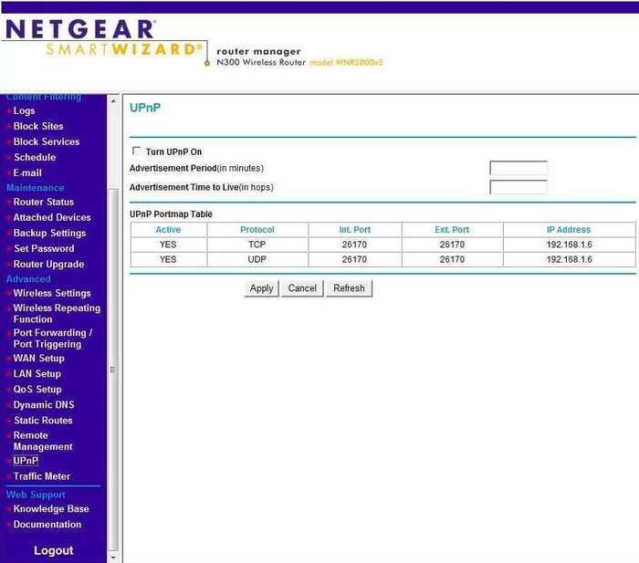 All Screenshots for the Netgear WNR2000