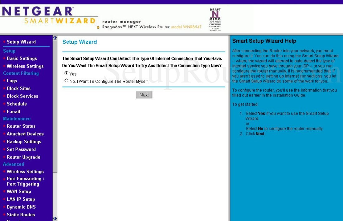 download netgear smart wizard setup