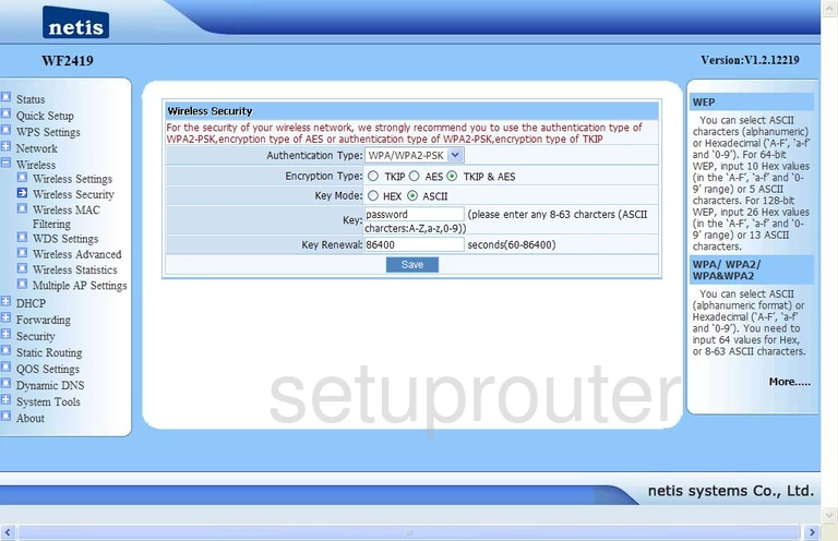 router wifi security wireless