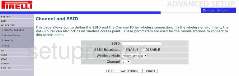 router Wi-Fi channel ssid mode