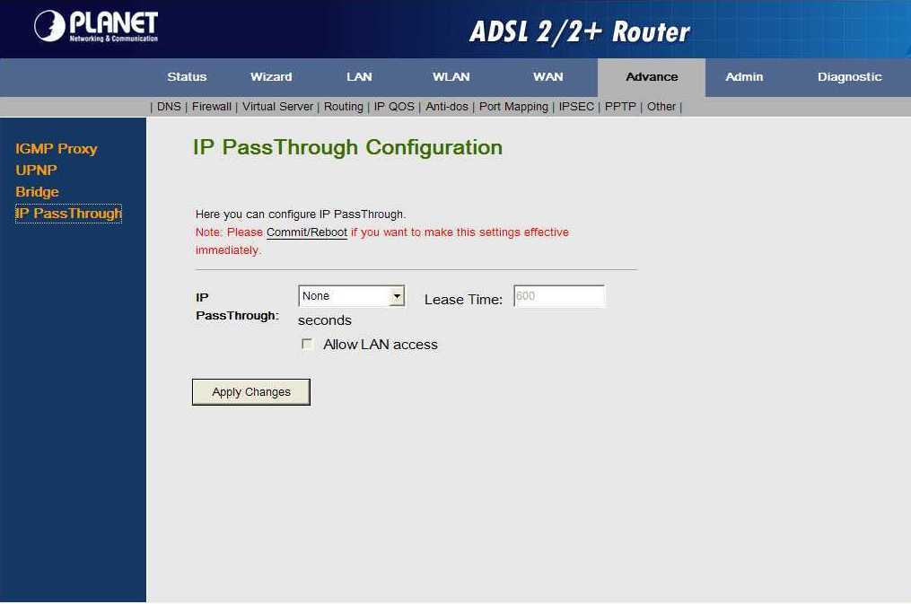 Adw 4401 настройка wifi