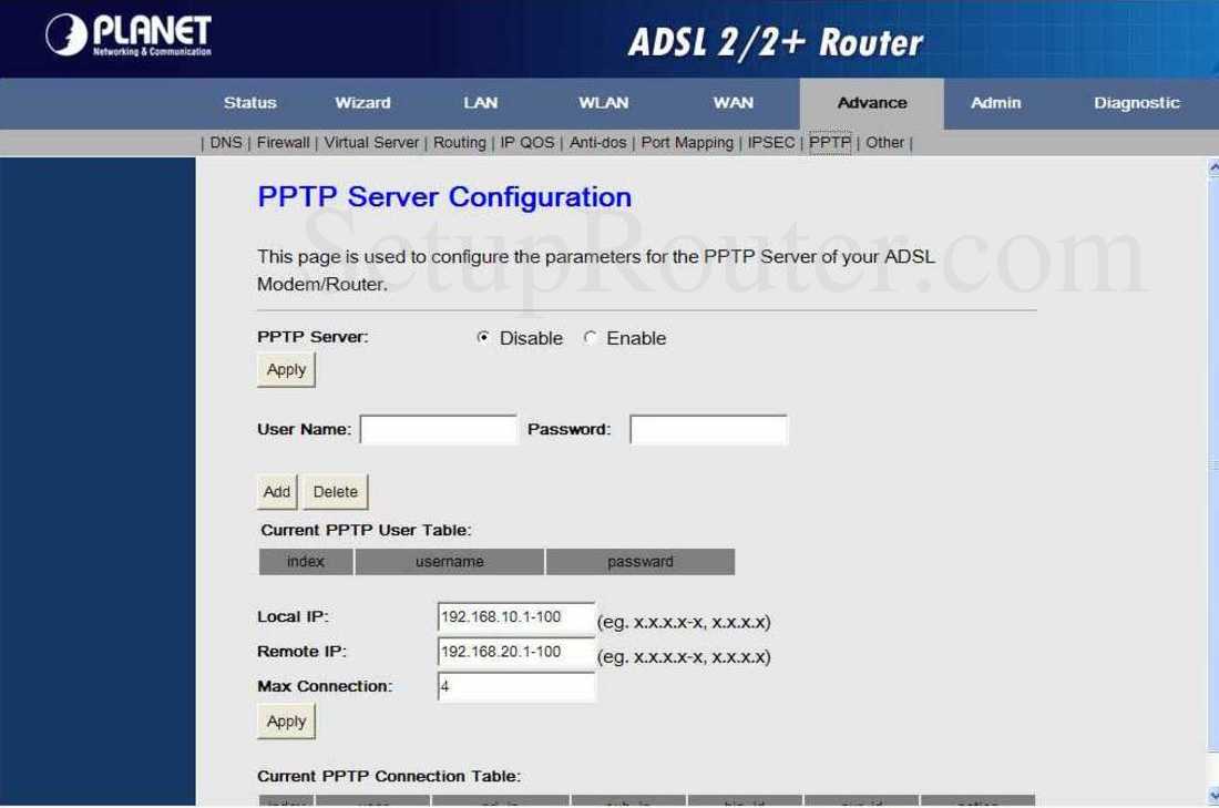 Adw 4401 настройка wifi