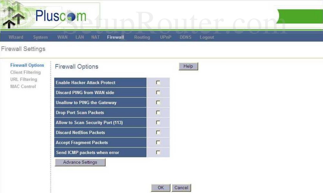 port forwarding wizard scanning router