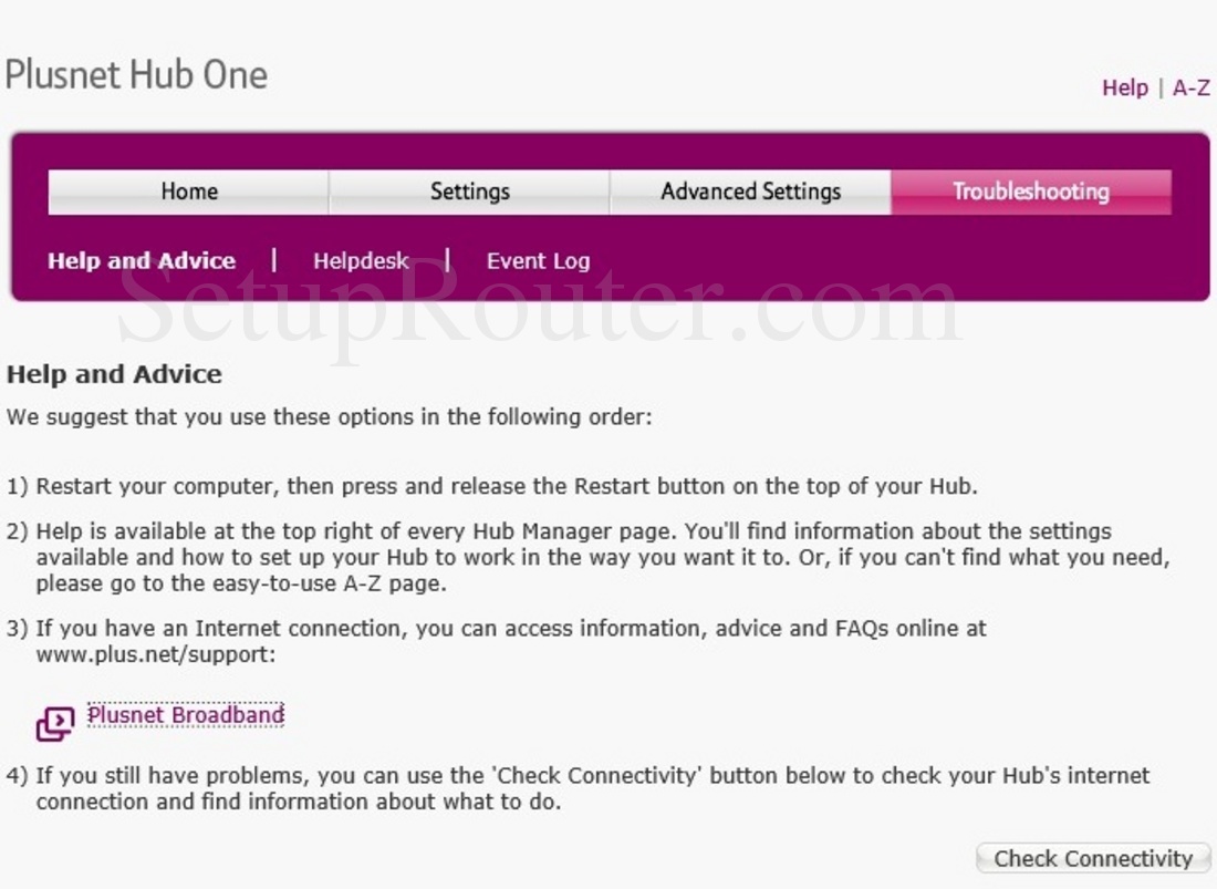 Hub One Screenshot HelpandAdvice