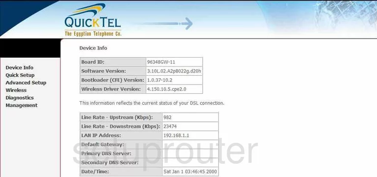 router status mac address internet IP