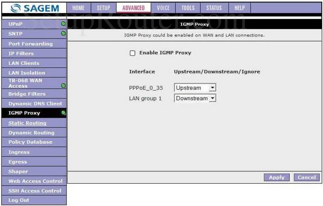 Igmp proxy что это в роутере