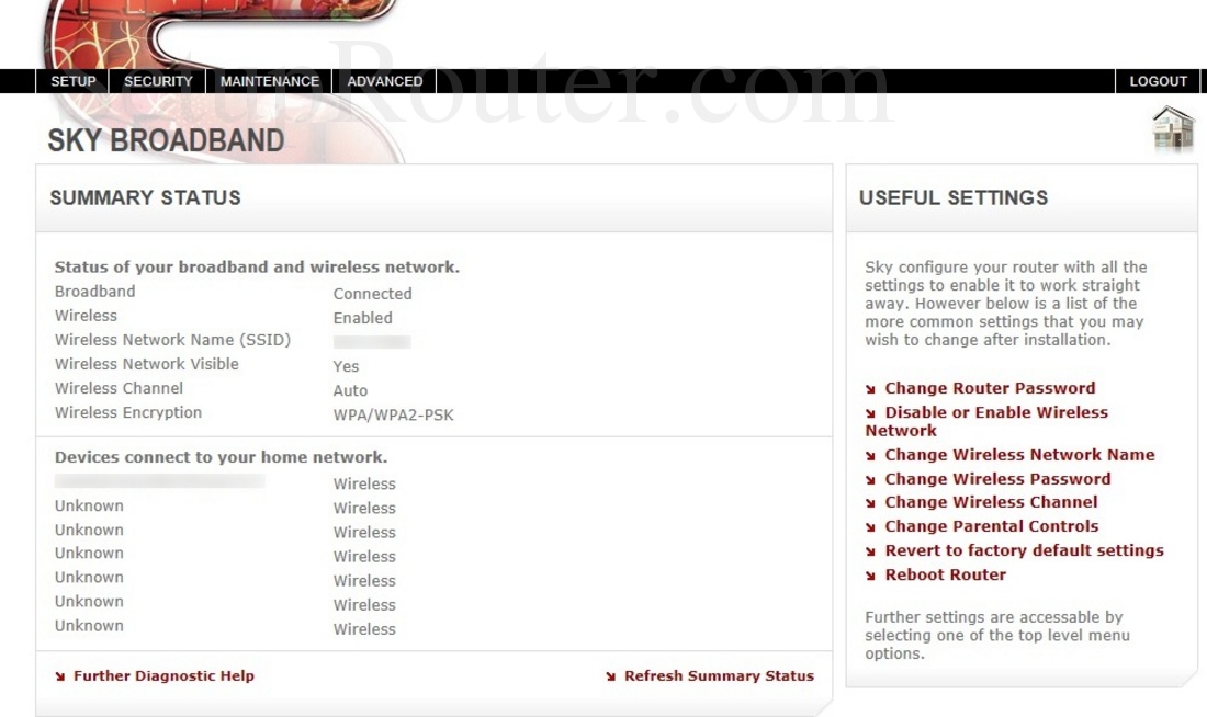 Sky Router Settings >> Sagemcom Fast 2504 Sky Screenshot Summarystatus Sky Router Settings >> Sagemcom Fast 2504 Sky Screenshot Summarystatus