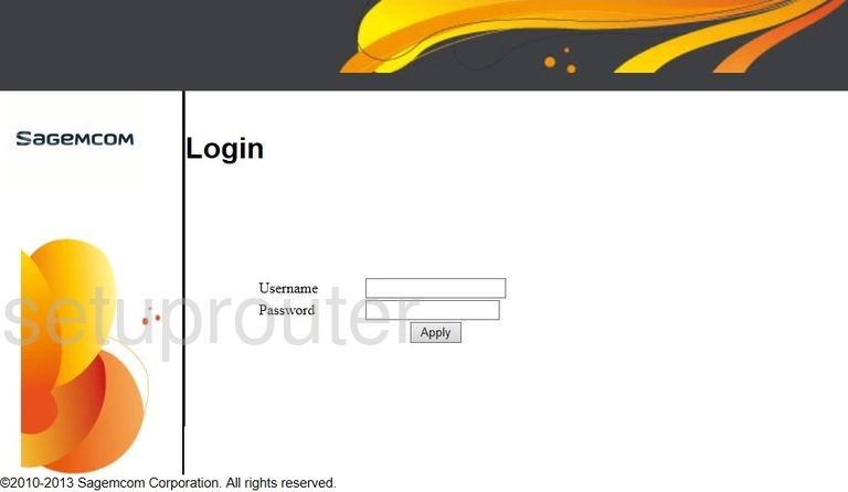 router login screen