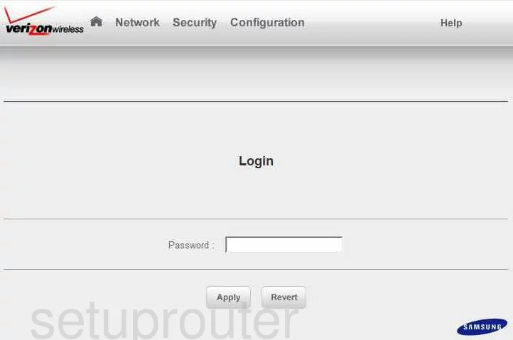 router login screen