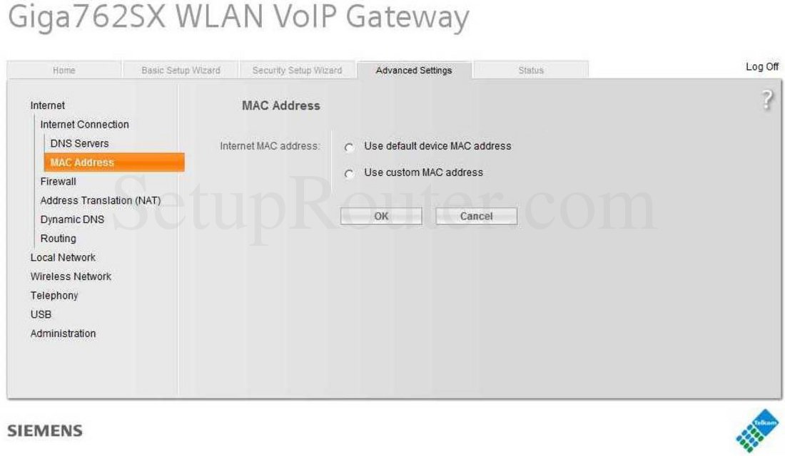 router mac address lookup