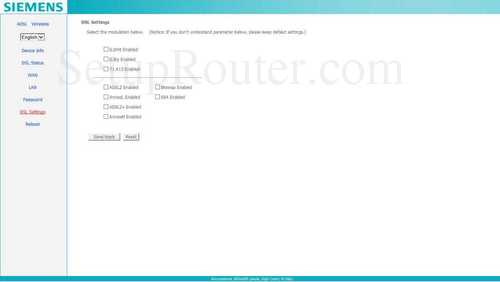 Siemens Adsl Sl2 141 I Firmware Update