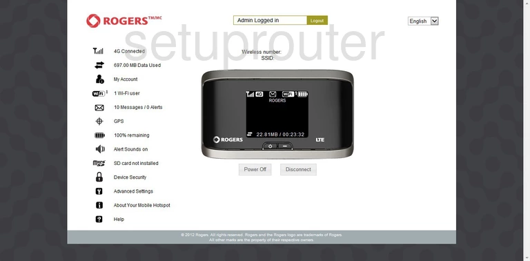 router status mac address internet IP