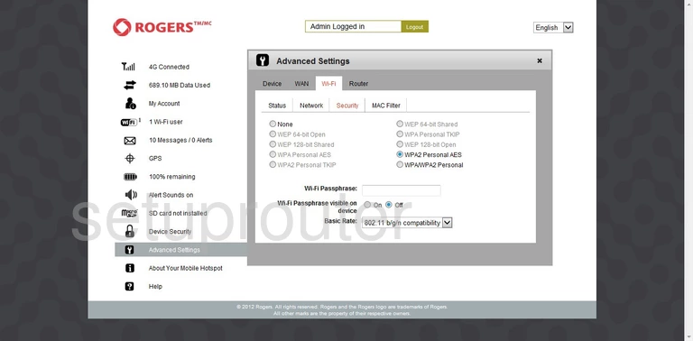 router wifi security wireless