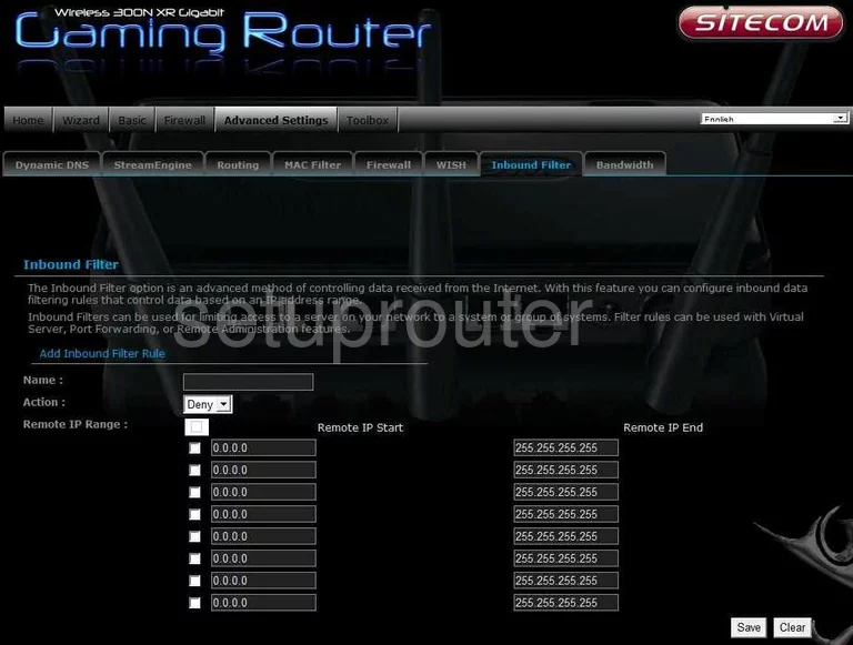 router block sites keyword filter