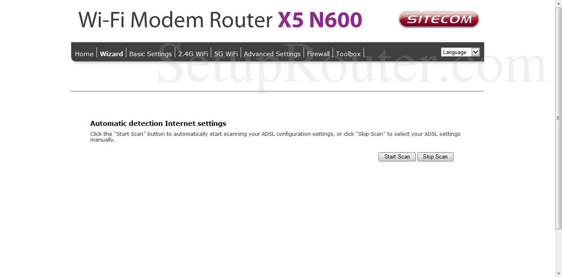 port forwarding wizard scanning router