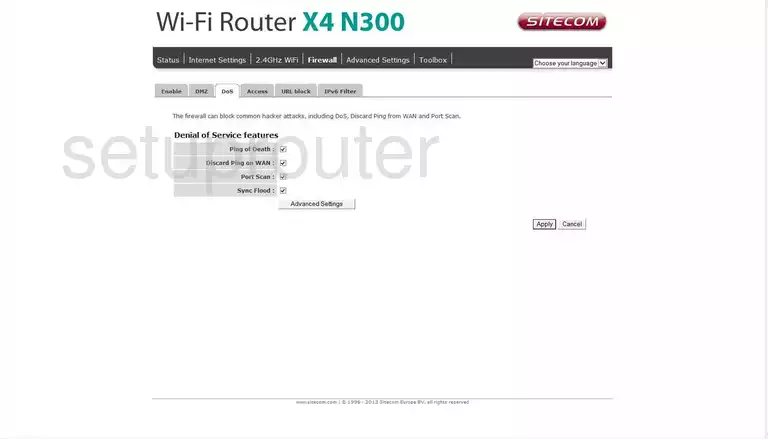 router dos denial of service
