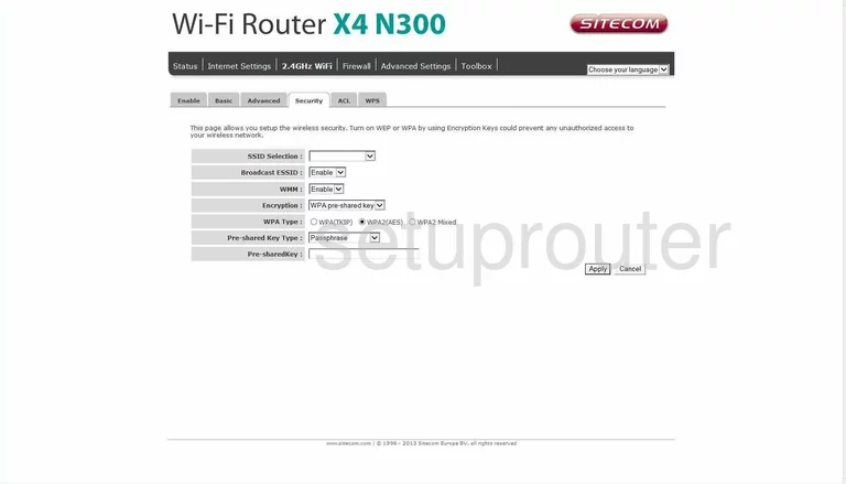 router wifi security wireless