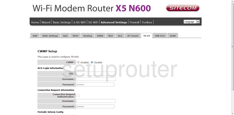 router tr-069 tr069