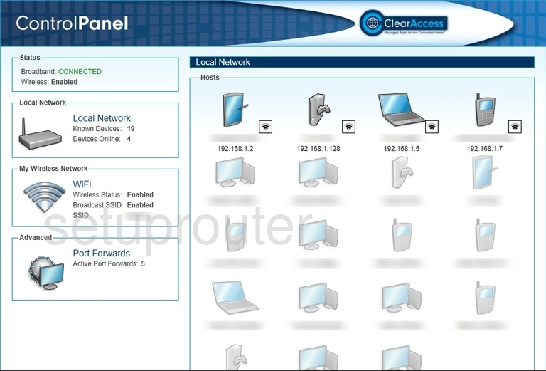 router attached devices