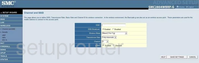 router Wi-Fi channel ssid mode