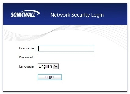 router login screen