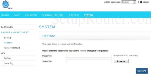 Technicolor TC7200 Screenshots
