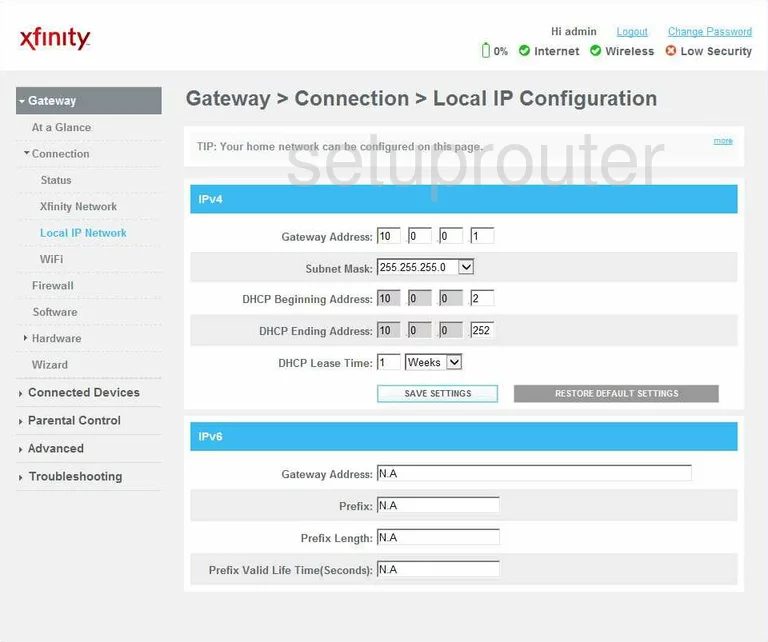 router setup