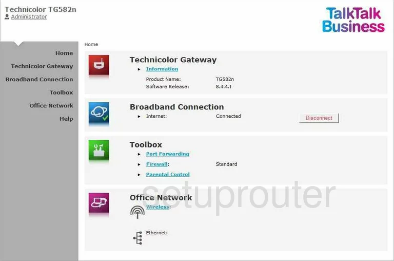 router status mac address internet IP