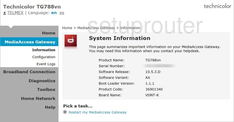 router status mac address internet IP