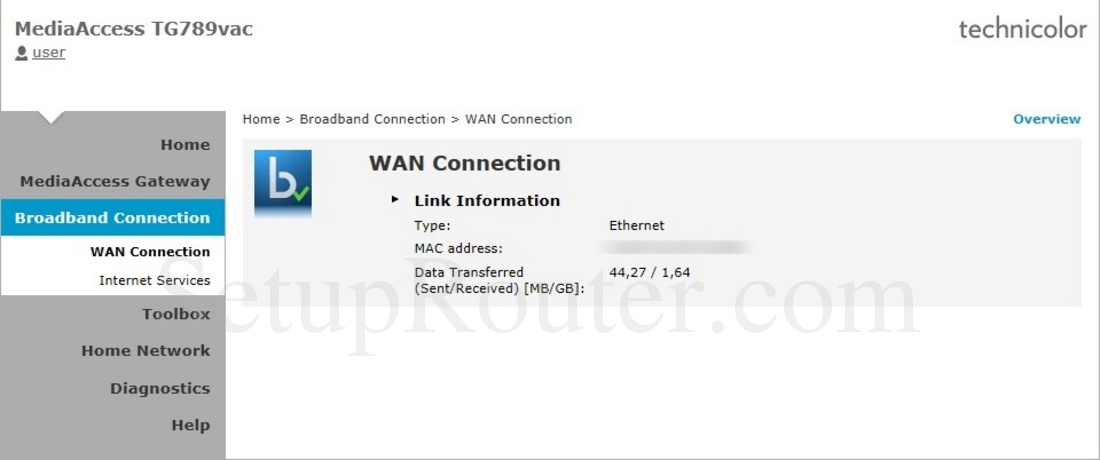 technicolor mac address filtering