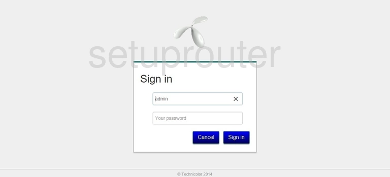 router login screen