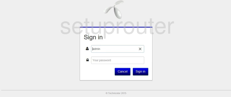 router login screen