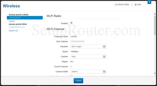 Technicolor TG800vac Screenshots