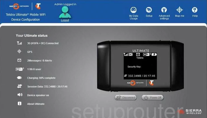 router status mac address internet IP