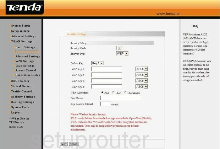 router wifi security wireless