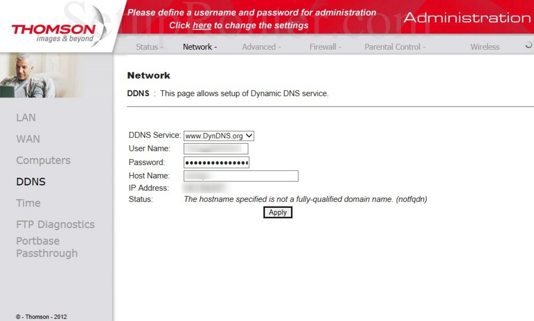 Роутер thomson tcw770 сброс настроек