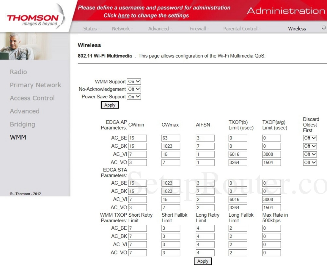 Роутер thomson tcw770 сброс настроек