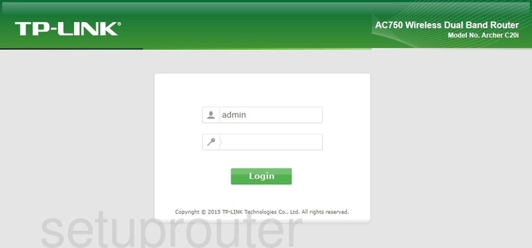 router login screen